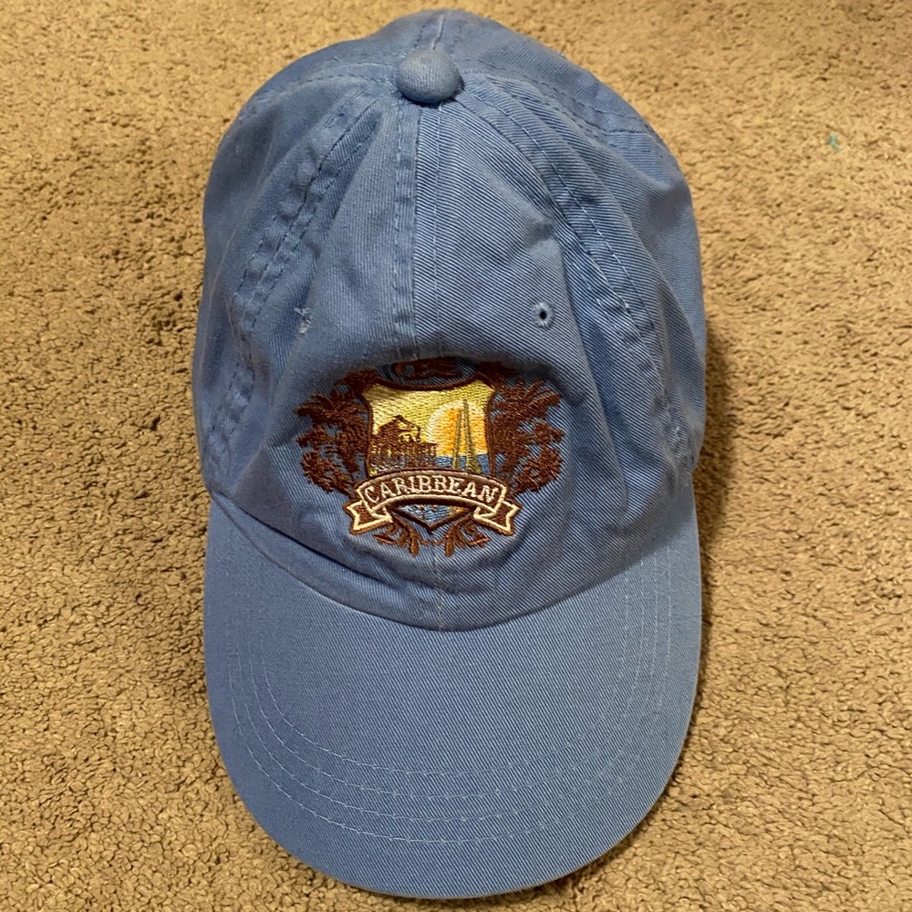 Vintage Princess Cruises Caribbean Baby Blue Hat